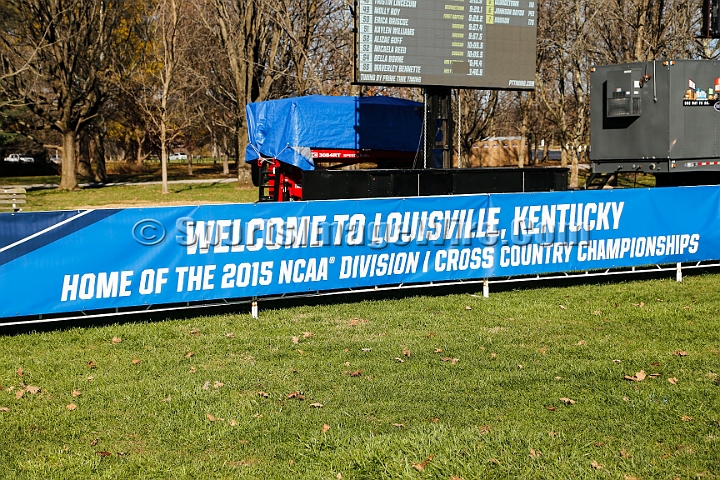 2015NCAAXCFri-004.JPG - 2015 NCAA D1 Cross Country Championships, November 21, 2015, held at E.P. "Tom" Sawyer State Park in Louisville, KY.